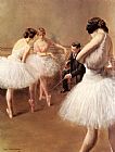 The Ballet Lesson by Pierre Carrier-Belleuse